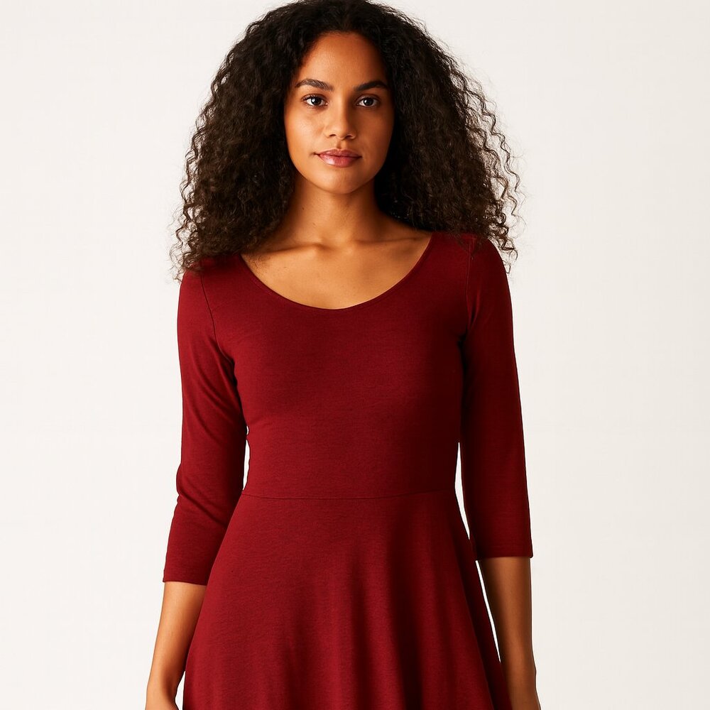🔥 🔥 Summer Sale! Express A-Line Burgundy Mini Dress